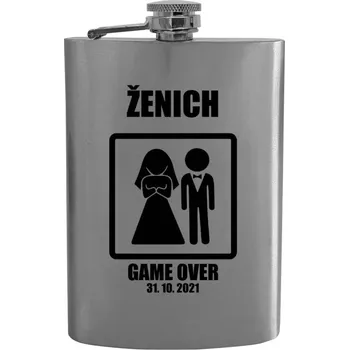 Placatka Placatka Game over - ženich s datem