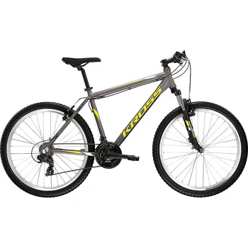 Horské kolo Kross Hexagon 26" Graphite/Lime/White Matt 2022 XS