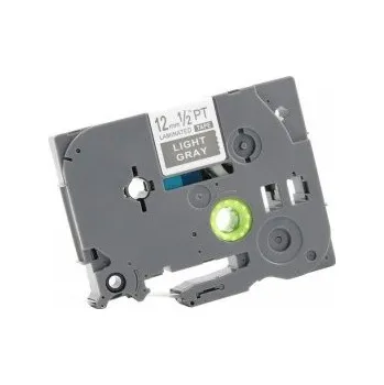 Počítačové příslušenství Páska Brother TZ-MQL35/TZe-MQL35 bílá s světle šedým podkladem - kompatibilní