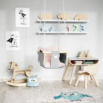 Dětská houpačka ArtTip Dětská houpačka TIPO Barva: Růžová