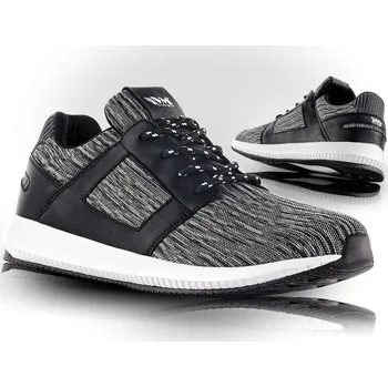 Pánská běžecká obuv VM Footwear Fontana 4435-25 Polobotky šedé 37 4435-25-37