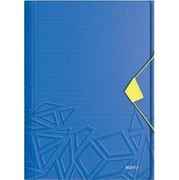 Archivační box LEITZ Tříchlopňové desky UrbanChic PP, A4, modrá 46490032