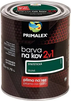 Primalex Syntetická antikorozní barva na kov 2v1 750 ml