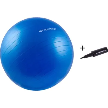 Gymnastický míč Gymnastický míč Sportago Anti-Burst 55 cm, včetně pumpičky - modrá