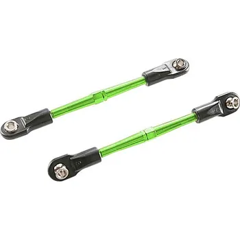 RC vybavení Traxxas ojnička stavitelná 78mm hliníková zelená (2)