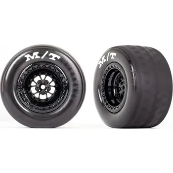 RC vybavení Traxxas kolo, disk Weld lesklý černý (zadní) (2)