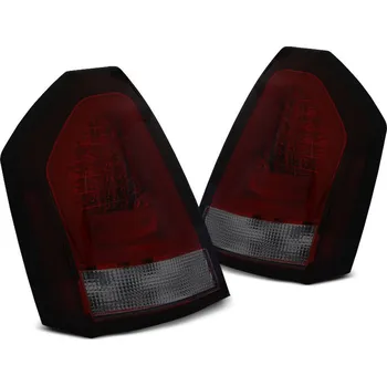 Zadní světlomet TUNING-TEC Zadní světla Chrysler 300C 05-08 - kouřové/červené LED BAR