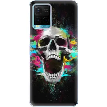 Telefonní příslušenství Odolné silikonové pouzdro iSaprio - Skull in Colors - Vivo Y21 / Y21s / Y33s