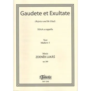 Gaudete et Exultate op. 289