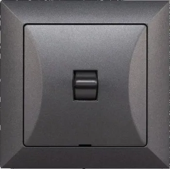 Stavebniny Timex Vypínač RETRO č.1 grafit