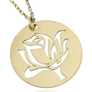 Náhrdelník Zlatnictví U Kostela Zlatý náhrdelník růže 400 617365764