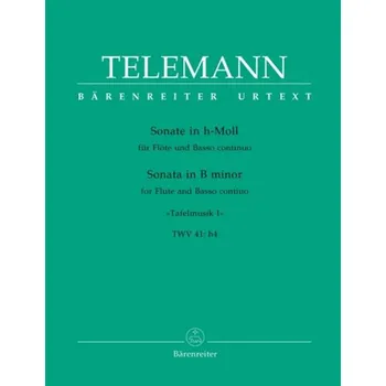Sonáta H moll pro flétnu a basso continuo