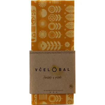 Papírový ubrousek Včelobal voskovaný ubrousek - Rozkvetlé, velikost XL (Ekologický voskovaný ubrousek pro opakované použití)