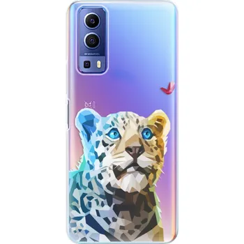 Pouzdro na mobilní telefon Odolné silikonové pouzdro iSaprio - Leopard With Butterfly - Vivo Y72 5G