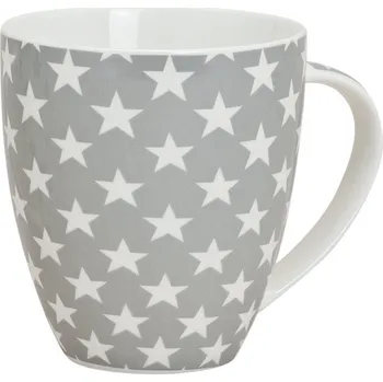 Hrnek JUMBO bílé hvězdičky 600 ml (133133 045 24395 hrnek bílý)