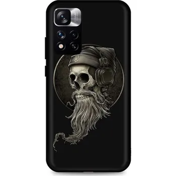 Pouzdro na mobilní telefon Kryt Xiaomi Redmi Note 11 Pro+ 5G silikon Music Skeleton (obal neboli pouzdro na Xiaomi Redmi Note 11 Pro+ 5G)