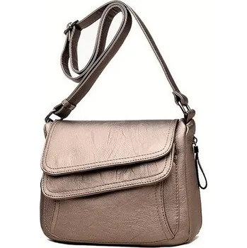 VANDERWAH Designová dámská kabelka přes rameno Barva: bronzová