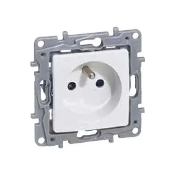 Elektrická zásuvka VO ELEKTRO Třinec 764540 NIL ZÁSUVKA 2P+T 16A BÍLÁ E-ELIPZA0708548