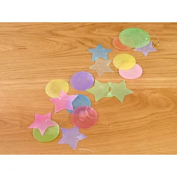 Barevná zvonkohra z perleti mix