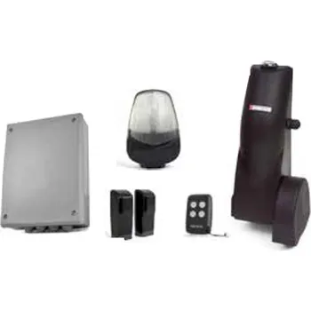 KIT WHEELER 230V-1 - pohony PROTECO s hnacím kolem - výhodná sada pohonu a příslušenství pro jednokřídlové brány do 3m Strana: levá