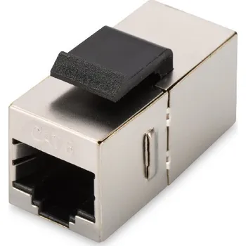 Síťový konektor Digitus Modulární spojka CAT 6, stíněná RJ45 na RJ45, pro připojení panelu DN-93613-1