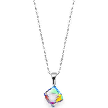 Náhrdelník Náhrdelník se Swarovski Elements kostka Vitrail Medium 6 mm