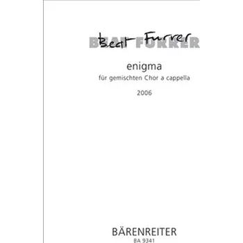 Enigma pro smíšený sbor a capella