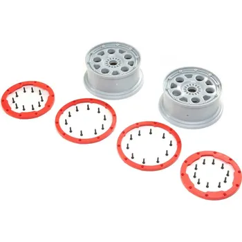 RC vybavení Losi disk stříbrno-červený (2): DBXL-E 2.0