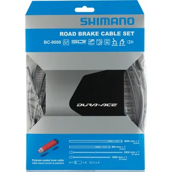 Lanko pro jízdní kolo Brzdová lanka a bovdeny Shimano Dura-Ace BC-9000 šedá