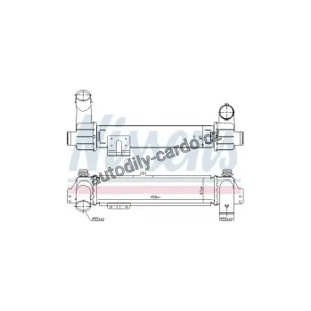 Chladič motoru Chladič turba NISSENS 96215