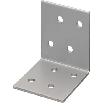 Stavební materiál Spojovací úhelník 40x40x40 mm, sendzimirově pozinkovaný, 1 ks