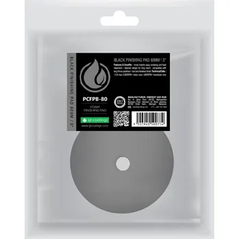 Lešticí kotouč IGL Black Finishing Pad - měkký leštící kotouč 80
