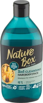 Šampon Nature Box Men Walnut šampon 3v1 385 ml