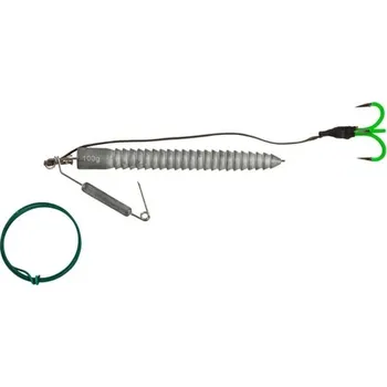 Rybářský háček MADCAT - Hotový návazec A-Static Spin & Jig System 110 mm 100 g vel. 3/0