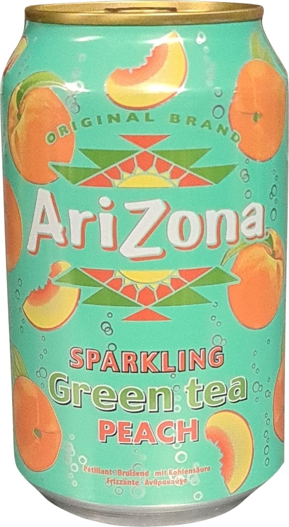 Arizona Sparkling Green Tea Peach 330 ml Zbozi.cz