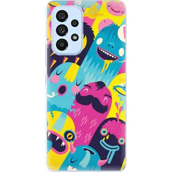 Pouzdro na mobilní telefon Odolné silikonové pouzdro iSaprio - Monsters - Samsung Galaxy A53 5G