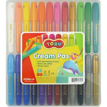 Vodová barva Dong-A Toru tuhé temperové barvy 24 barev