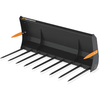 Quicke Vidle na chlévskou mrvu M+ Šířka lopaty: 130 cm, Upínače: CNH LM