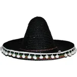 Funny Fashion Mexické sombrero černé 50 cm