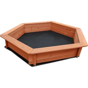 Pískoviště Wiky Dřevěné pískoviště 156 x 13,7 x 22,6 cm