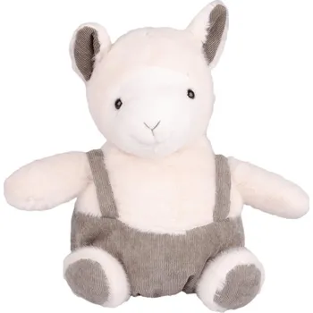 Dekorativní polštářek Plyšák Ovečka s kšandami 22 cm