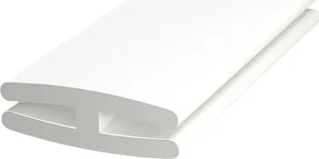 Stavební profil Likov Spojka soklových lišt PVC 30 mm