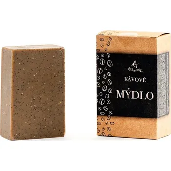 Mýdlo Alchymistky tuhé kávové mýdlo na ruce, krájené 90 g
