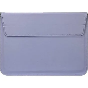 Pouzdro na mobilní telefon Univerzální obálka z umělé kůže se stojánkem pro iPad do 11" / MacBook do 12" - fialová