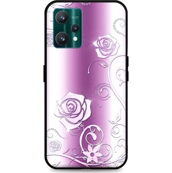 Pouzdro na mobilní telefon Kryt Realme 9 Pro silikon Abstract Roses (obal neboli pouzdro na Realme 9 Pro)