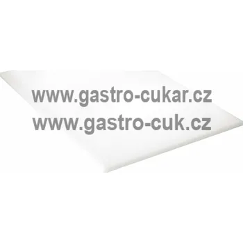 Kuchyňské prkénko OEM PE deska bílá 2000x1000x20 mm