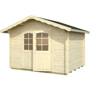 Zahradní domek Zahradní srubový domek 28 mm PALMAKO VIVIAN 320X260 (Zahradní domek se stěnovicí 28 mm )