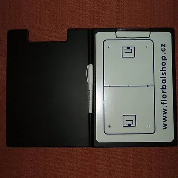 Trenérská tabulka Florbalshop.cz A4 oboustranná ve složce Modrá