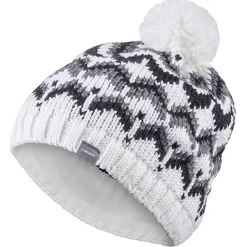 Čepice Zimní čepice Head Ski Beanie Women, white/black HEAD