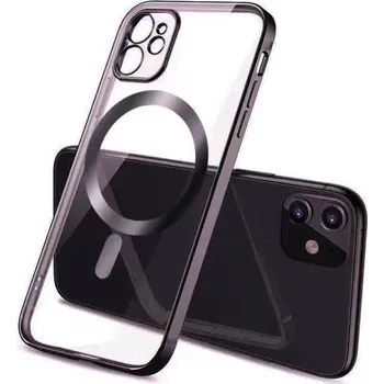 Pouzdro na mobilní telefon MagSafe silikonový kryt pro Apple iPhone 13 Pro - černý